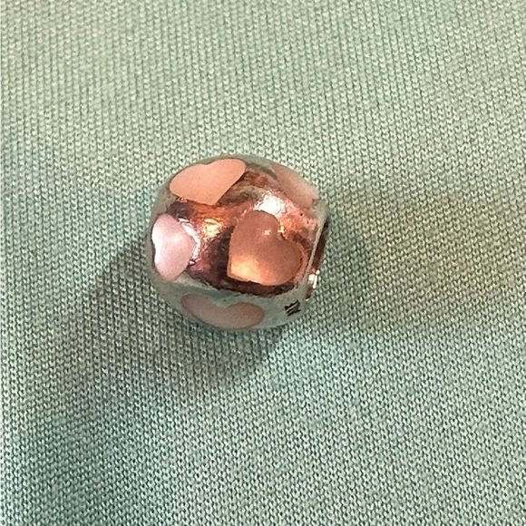 Pandora Silver Heart Charm - Picture 5 of 5